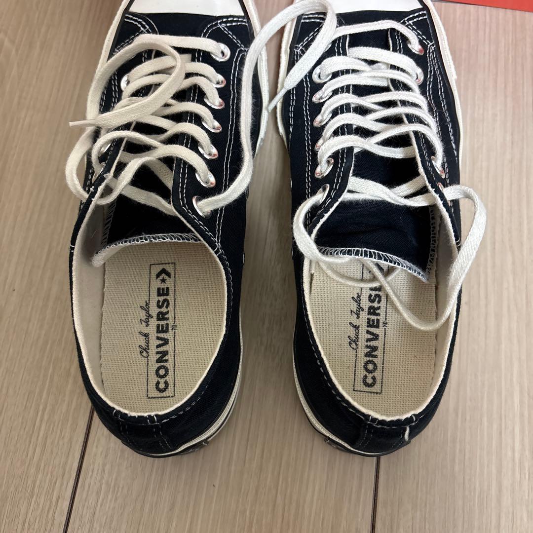 converse CT70 ブラック　ローカット　27.0cm ブラック　中古品