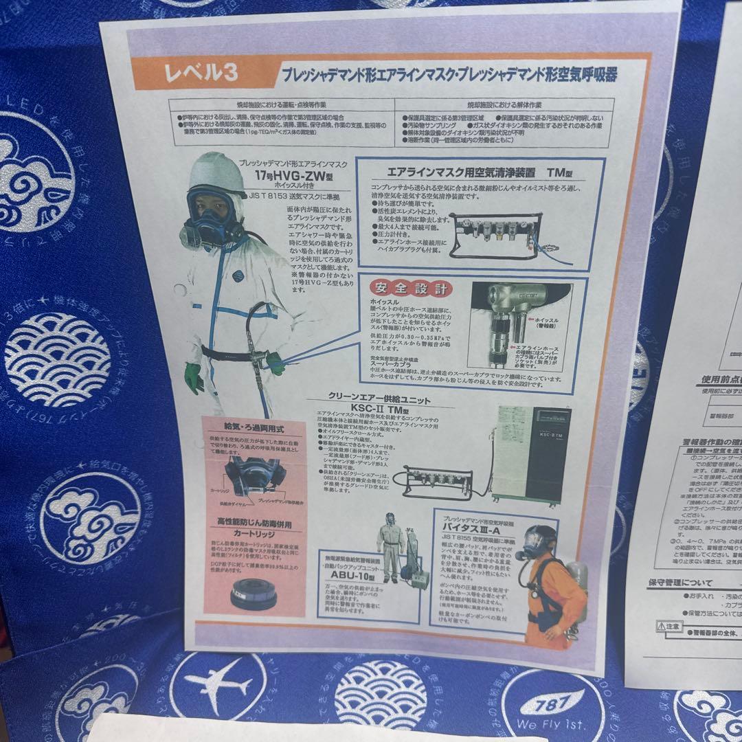 ②興研 プレッシャデマンド型エアラインマスク サカヰ式 17号HVG-ZW