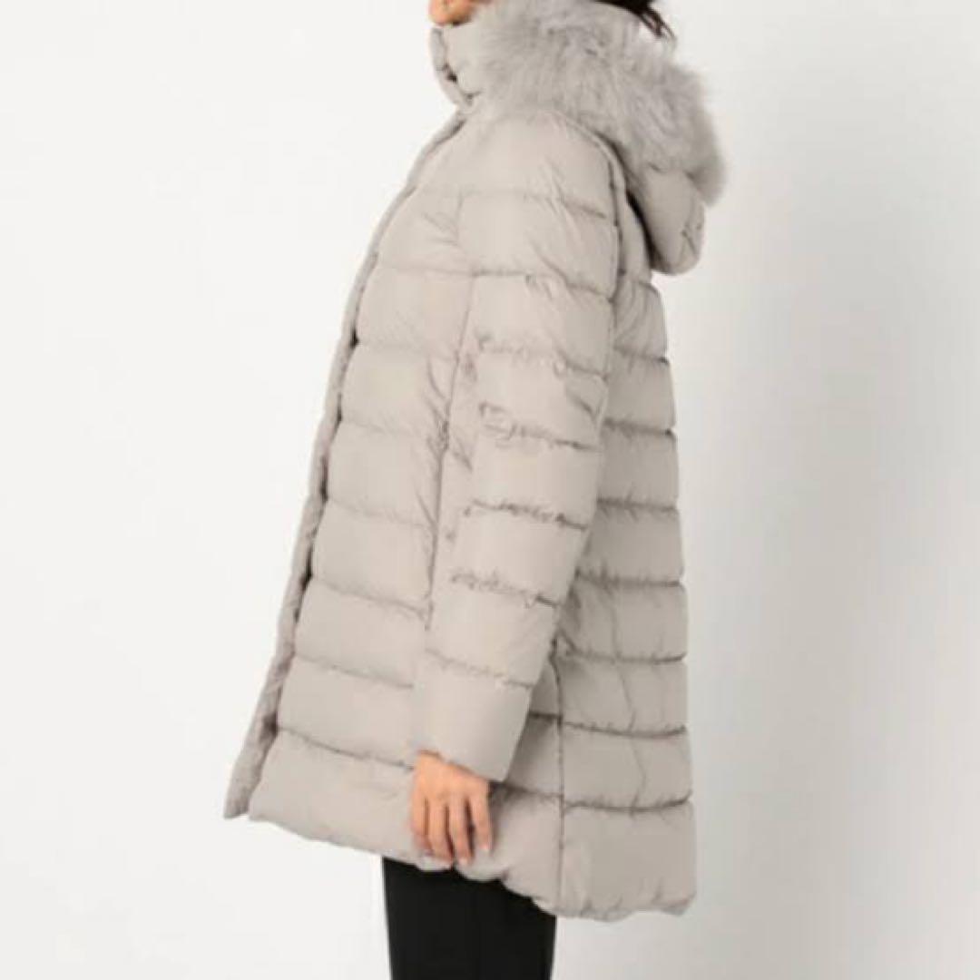 ヘルノ　ダウン　コート　ジャケット　レディース　ポーラテック　ファー
