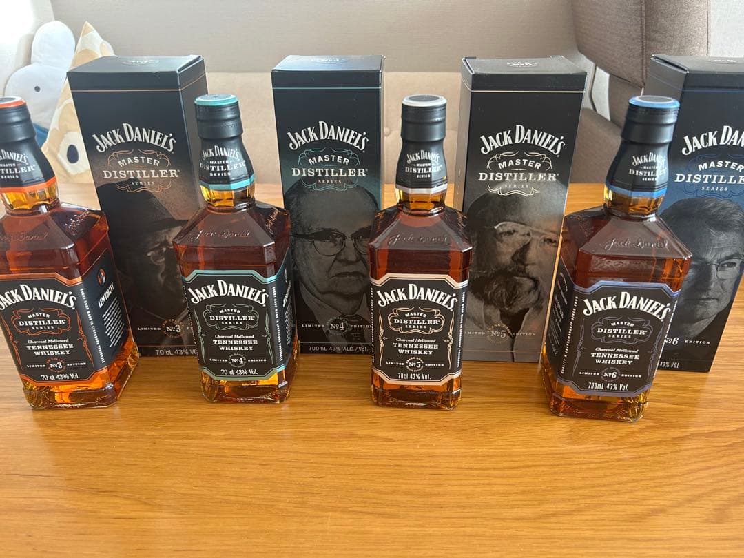 Jack Daniel's 4本セット