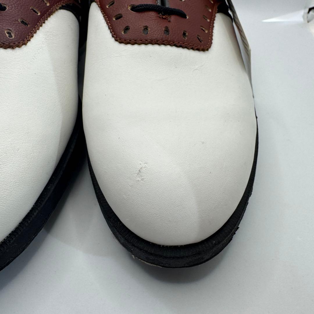 NIKE ナイキ　ゴルフ　サドルシューズ　スパイク　7EE 約25.5センチ