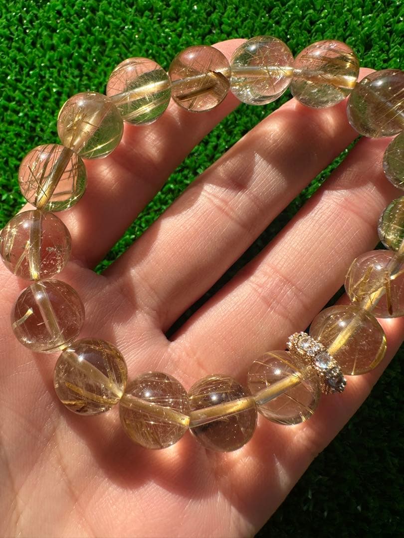 ルチルクォーツ ブレスレット