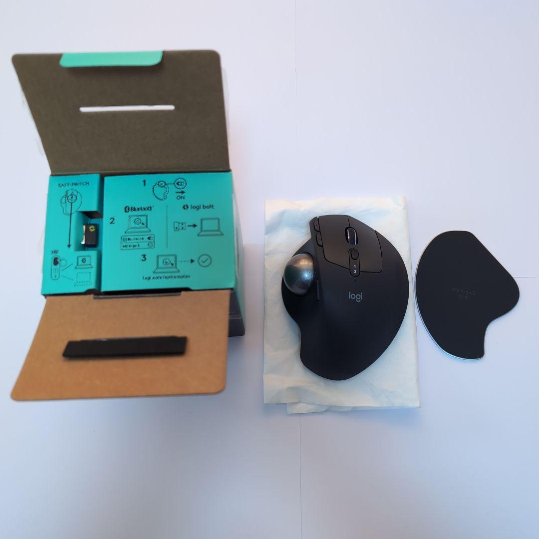 Logicool MX ERGO S トラックボール本体