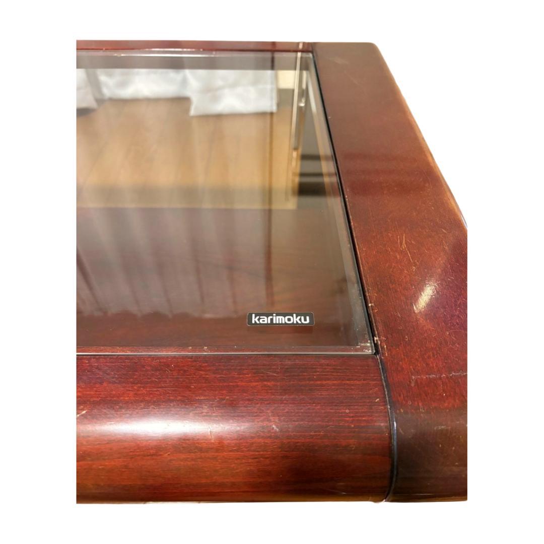 カリモク karimoku センターテーブル ガラストップ