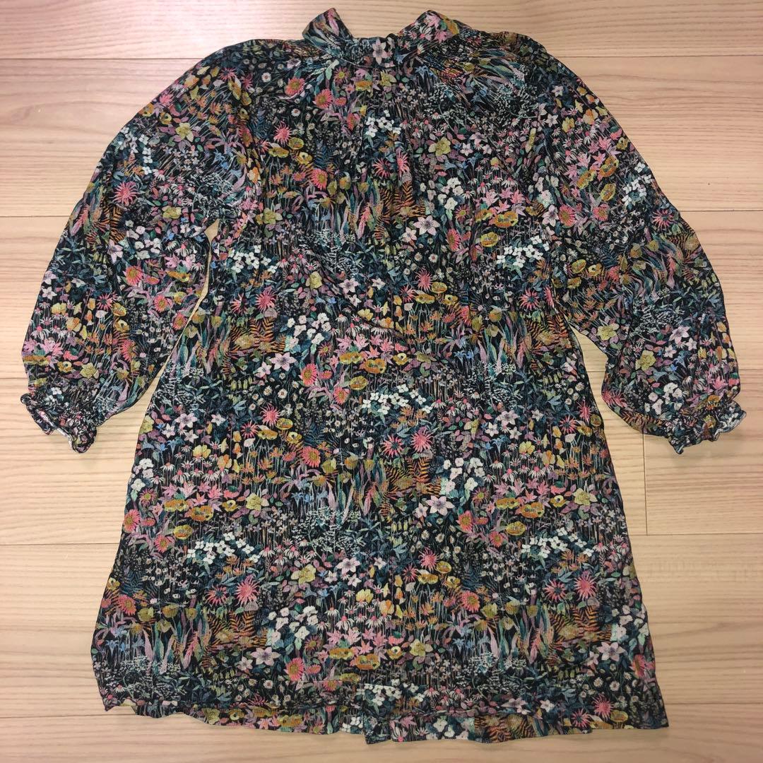 【美品】Bonpoint ボンポワン 8a コーデュロイドレス　ワンピース