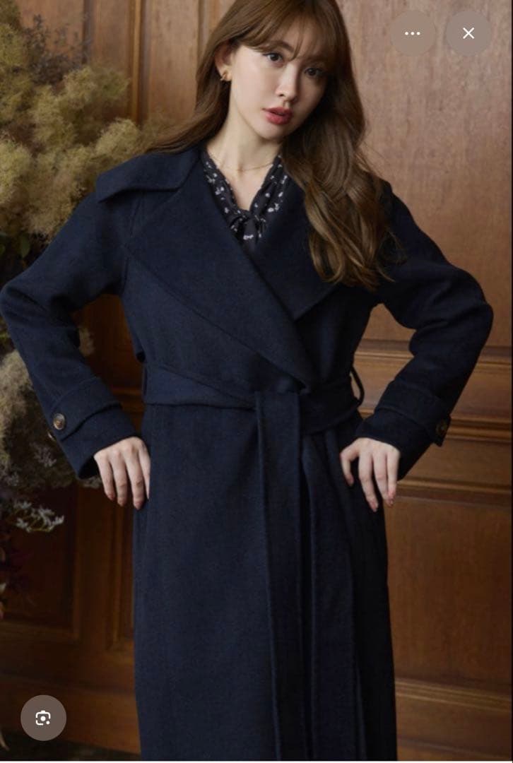 ジャケット・アウター Herlipto Lucca Wool Blend  Coat M