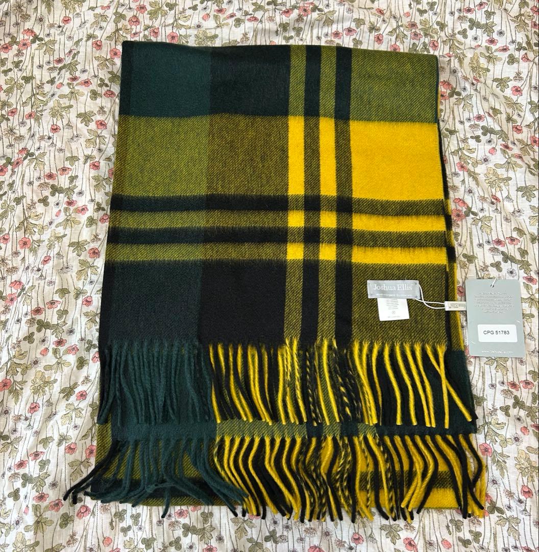 ジョシュアエリス　プライマリーブラックウォッチ　ストール　新品未使用