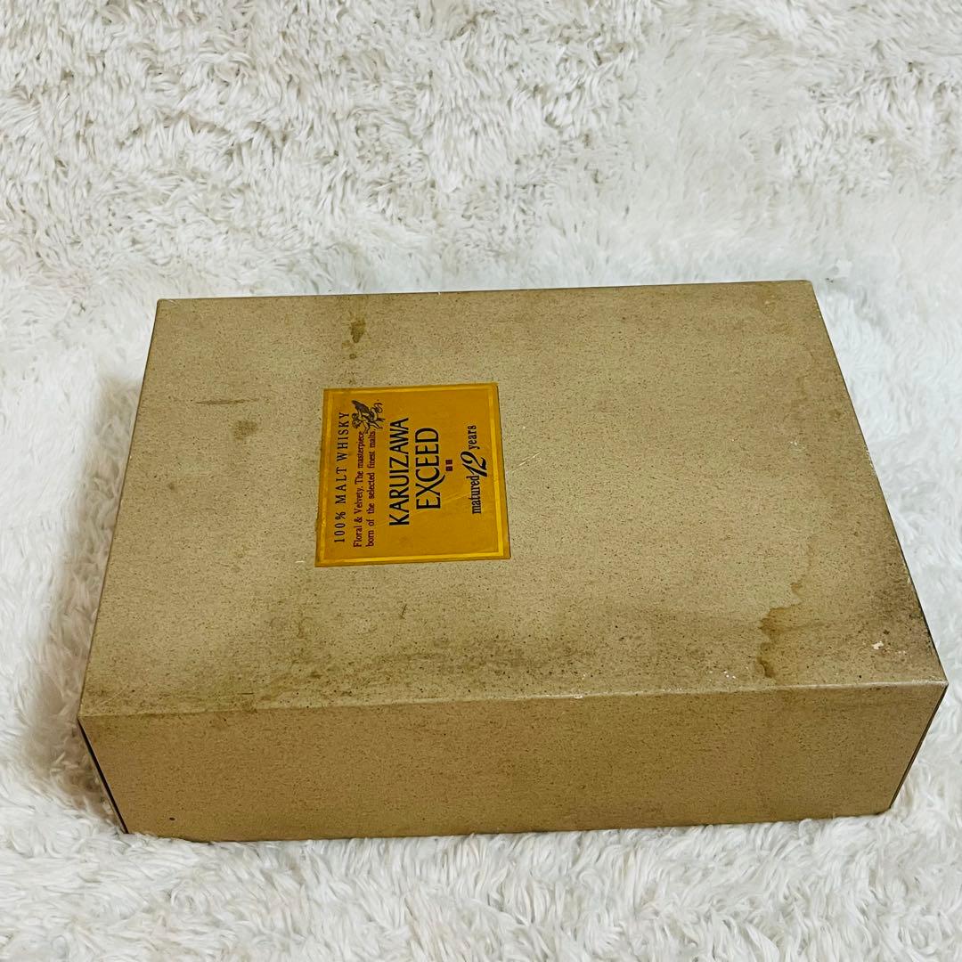 軽井沢 エクシード12年 金字ラベル 720ml 箱付き 本体美品 古酒