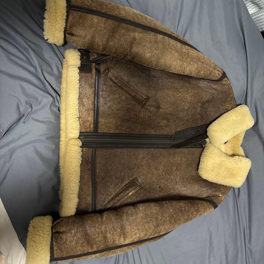 にゃん様　フライトジャケット　ムートンコート