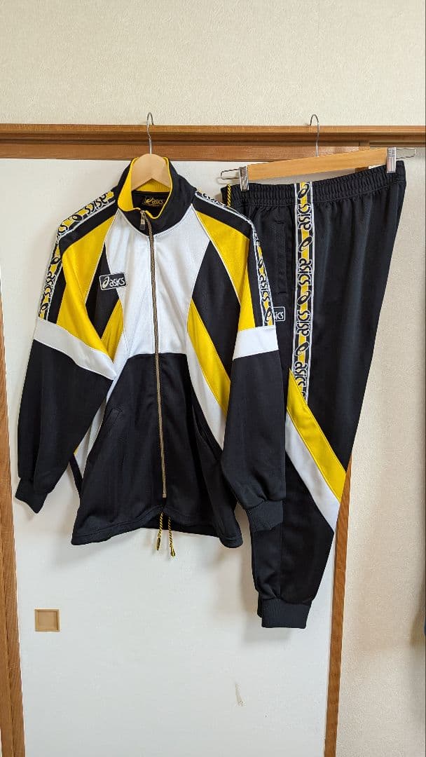 asics　アシックス　 オールド　トラックジャケット　セットアップ　ビンテージ