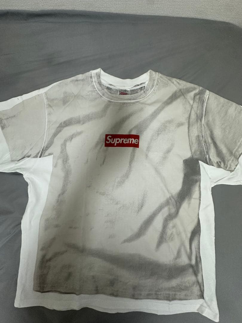 Supreme×MM6 Maison Margiela Boxlogo Tee