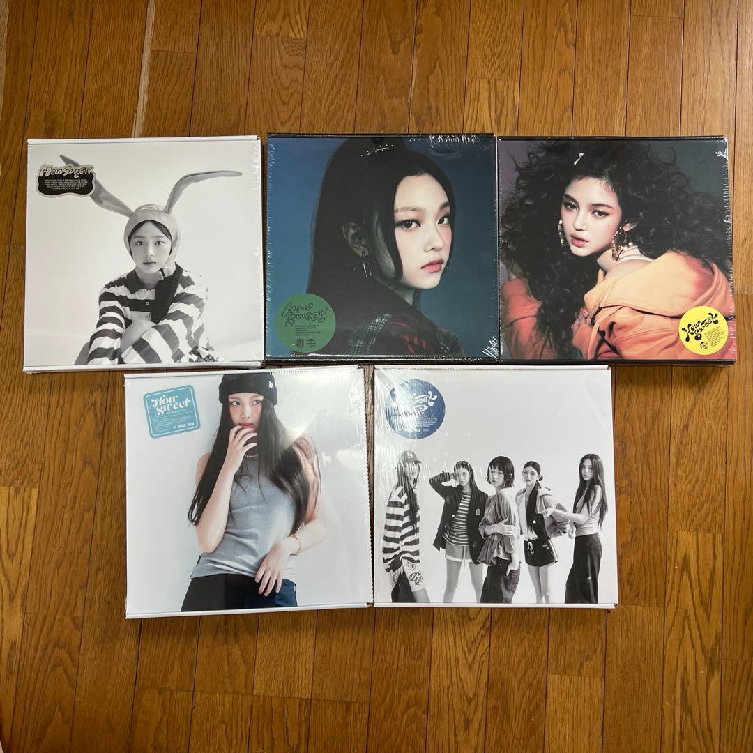 New Jeans How Sweet 新品未開封 5ver. （ハニ以外）