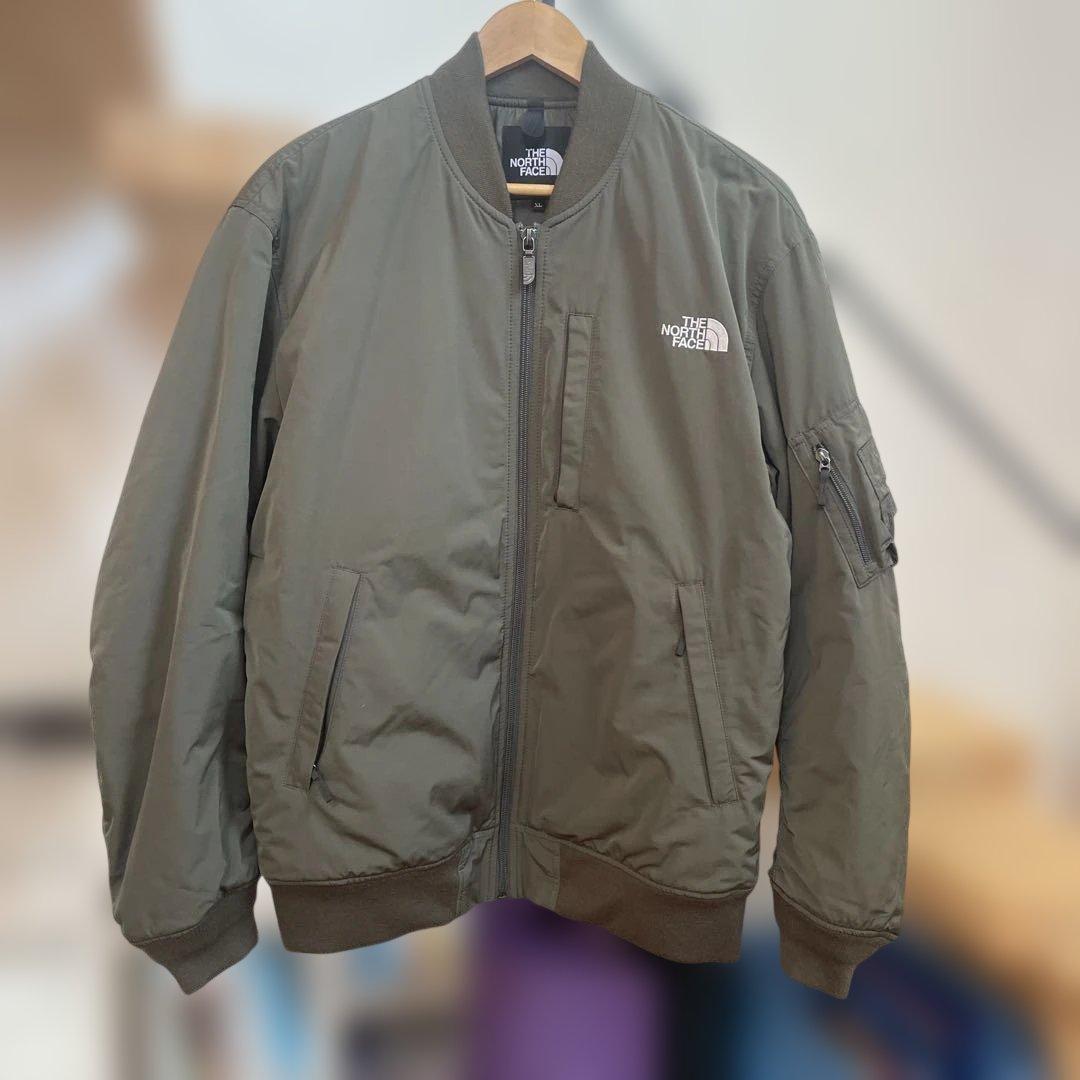 ザノースフェイス　インサレーションボンバージャケット　MA-1 オリーブ