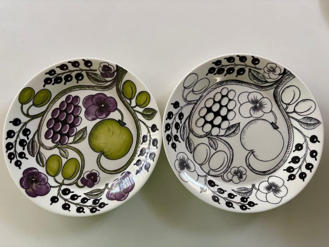 Arabia / Paratiisi プレート26cm 2枚セット　旧ロゴ