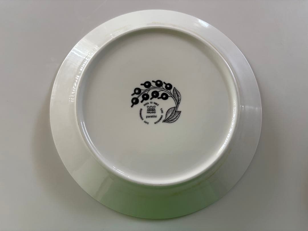 Arabia / Paratiisi プレート26cm 2枚セット　旧ロゴ