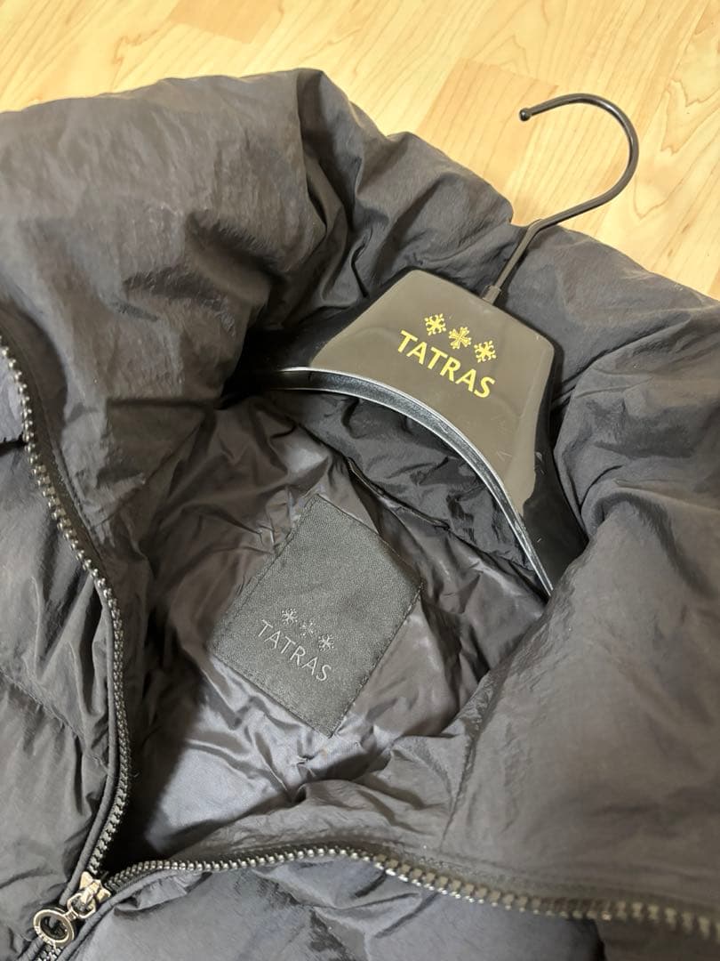 タトラス　POLITEAMA ポリテアマ ダウンジャケット　02 ブラック　9号