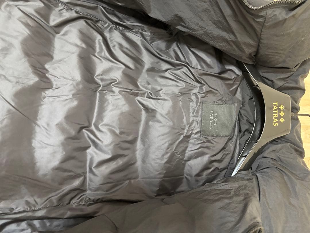 タトラス　POLITEAMA ポリテアマ ダウンジャケット　02 ブラック　9号