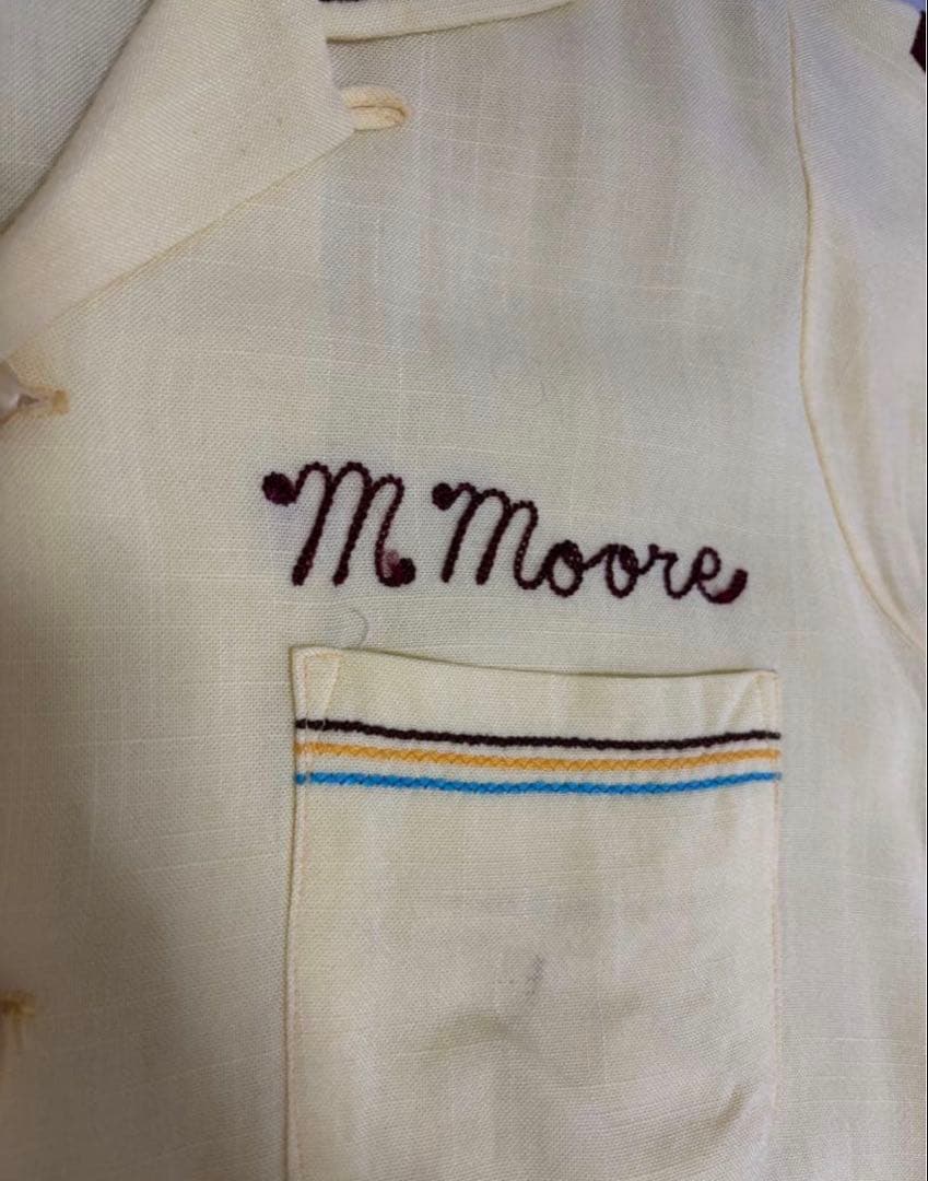 チ*ン様 50s 60s キングルイ ボウリングシャツ ビンテージ アメカジ 開