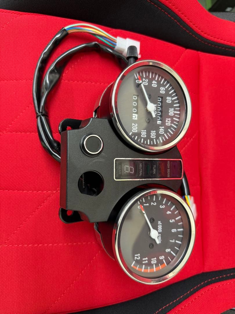 GS400 リプロ　メーター スピード　タコ　送料込み