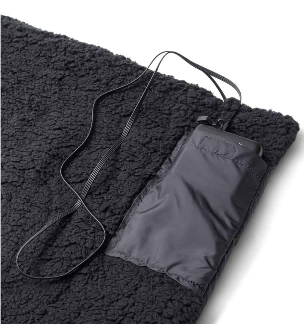 新品未開封 22AW FCRB USB 電気ブランケット BLACK