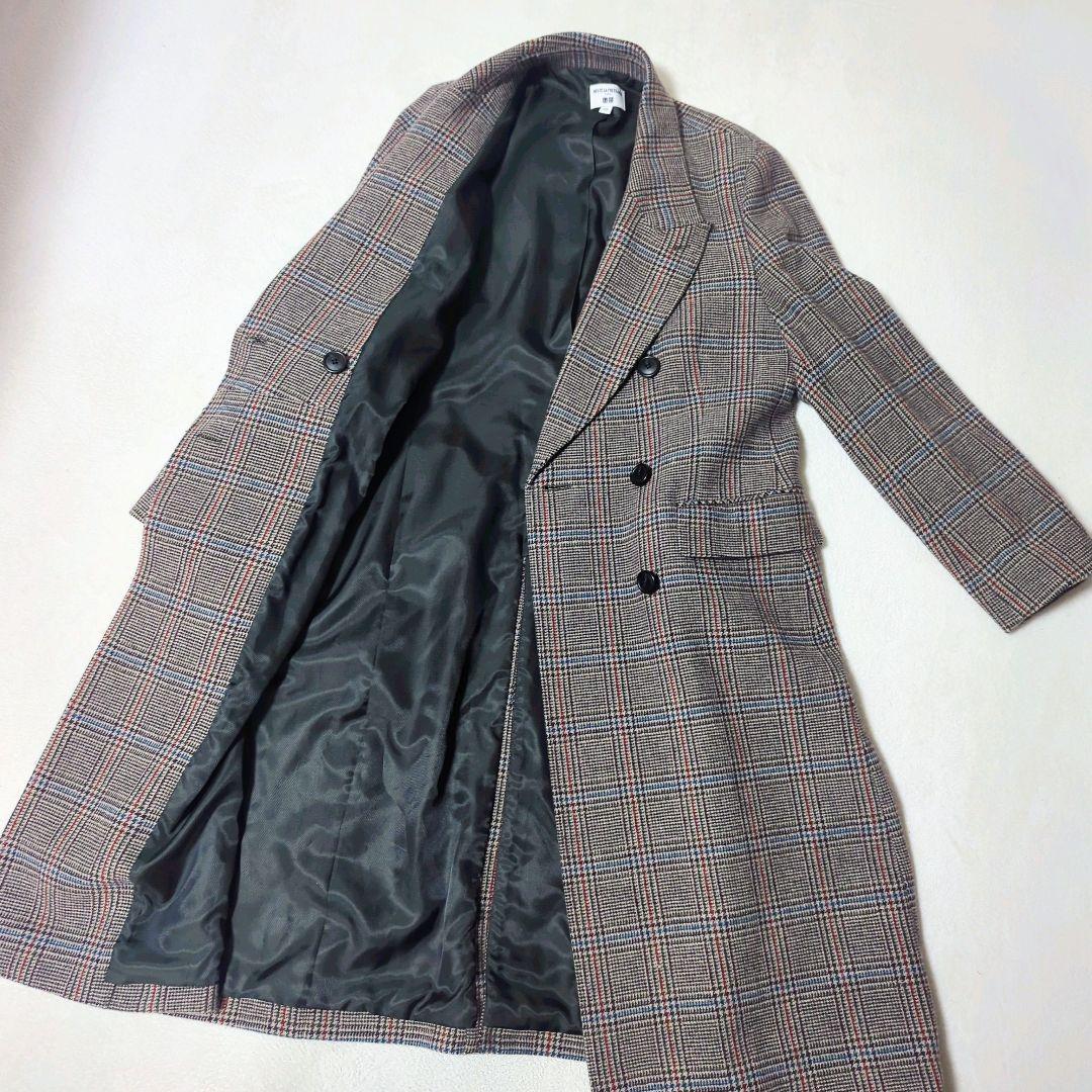 【ユニクロ イネス コラボ】 ツイード チェスターコート ロング XXLサイズ