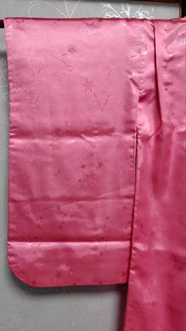 RK537洗える子供着物着丈93センチ裄丈42センチ綺麗美品3歳用