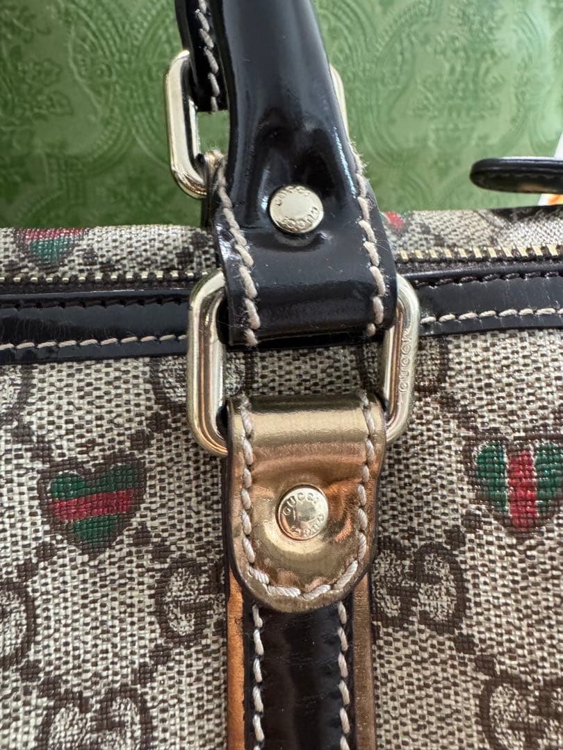 GUCCI GGパターン ボストンバッグ