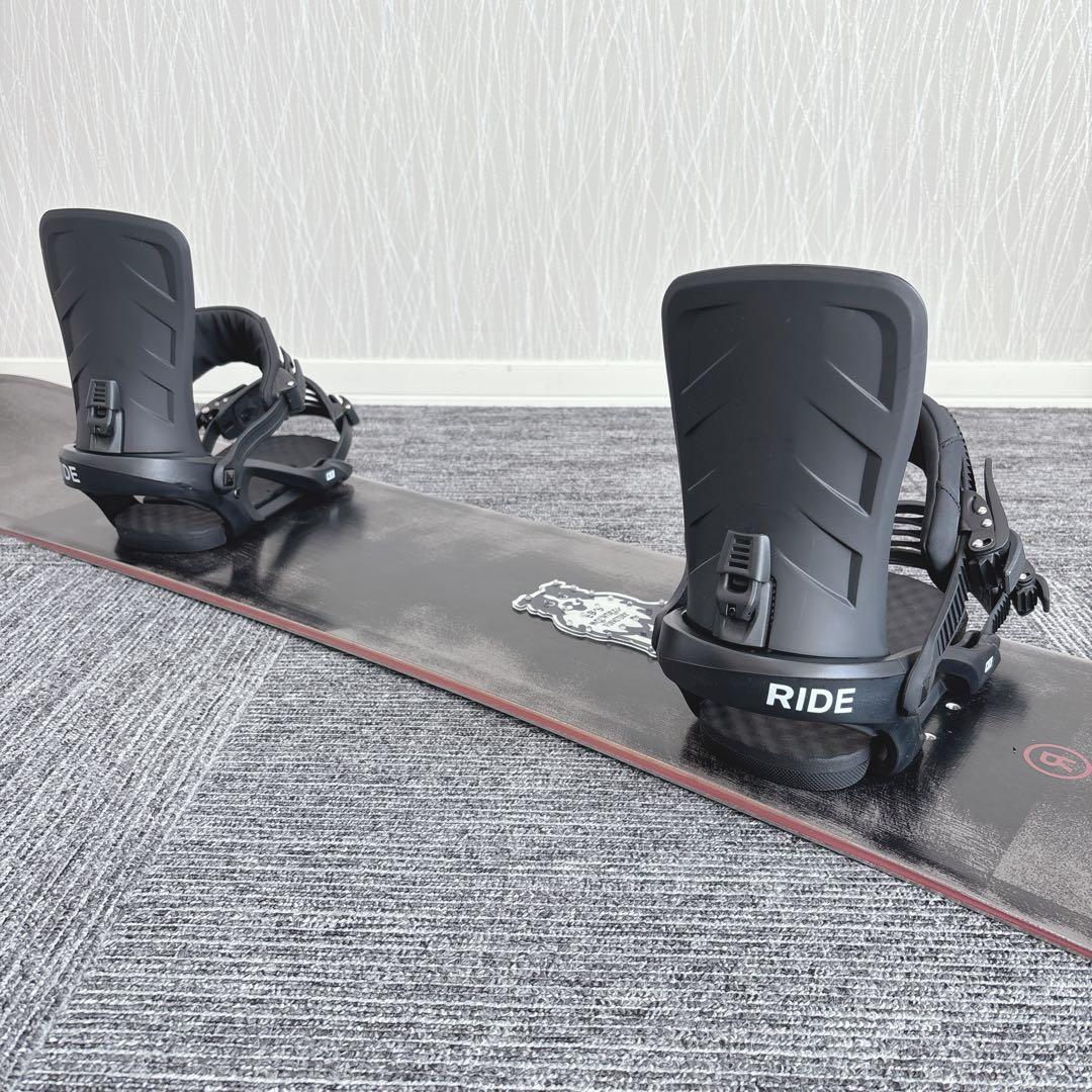 86超美品❗️超豪華❗️RIDE/ライド メンズ スノーボードセット★152cm