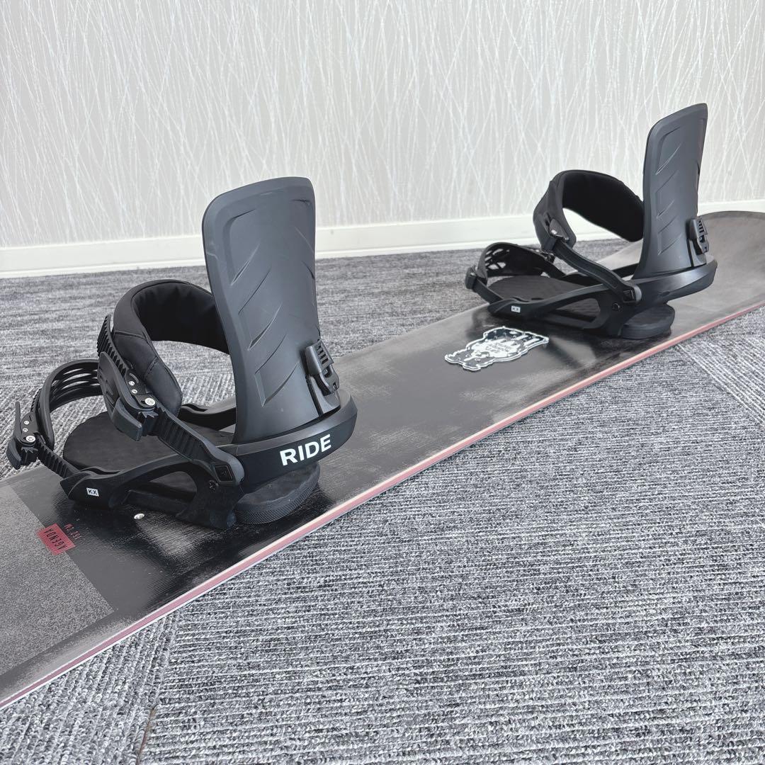 86超美品❗️超豪華❗️RIDE/ライド メンズ スノーボードセット★152cm