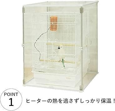 ★未開封品★バードケージ とりまる 鳥かごカバー アクリル 透明 防寒カバー