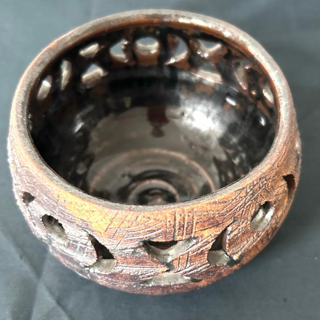 透かし鉢 花器