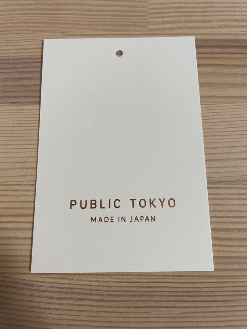 PUBLIC TOKYO エンブロイダリーニットワンピース