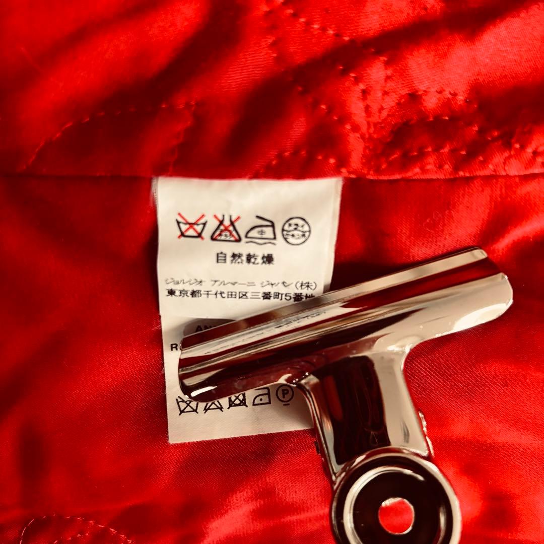 ARMANI COLLEZIONIイタリア製 最高級刺繍仕立て3way襟コート