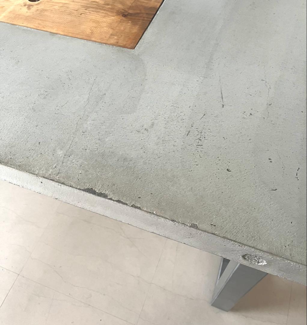 引越特別価格【特注品】モルタル天板　ダイニングテーブル