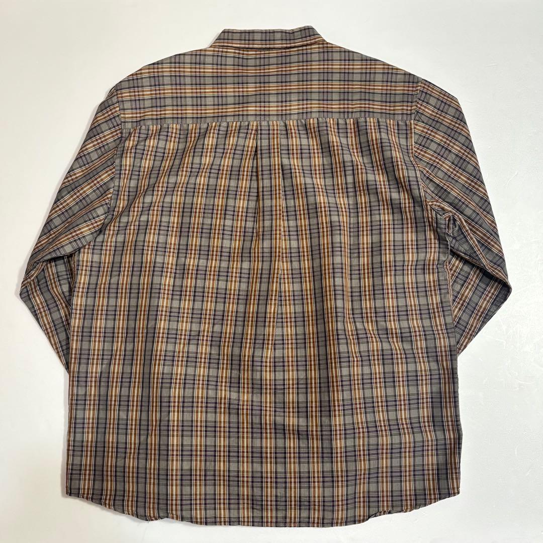old stussy コットンチェックシャツ