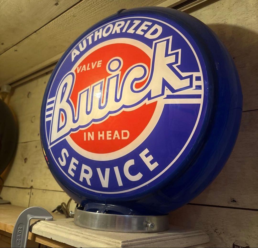 ビュイック　buick ガスポンプ　ランプ　ガソランプ　ガレージ　ビンテージ