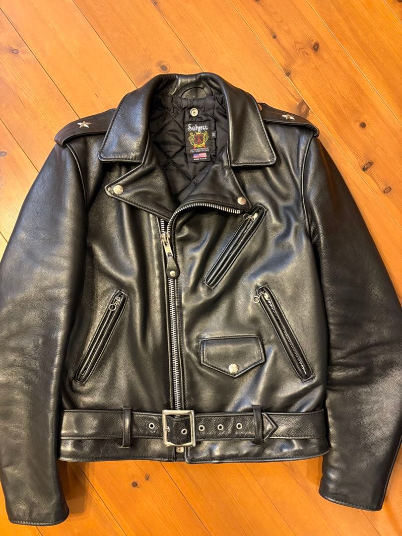 SCHOTT 613US ワンスター ダブルライダース 38