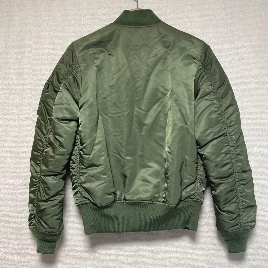 ALPHA INDUSTRIES ma1 リバーシブル　Mサイズ　Y2K