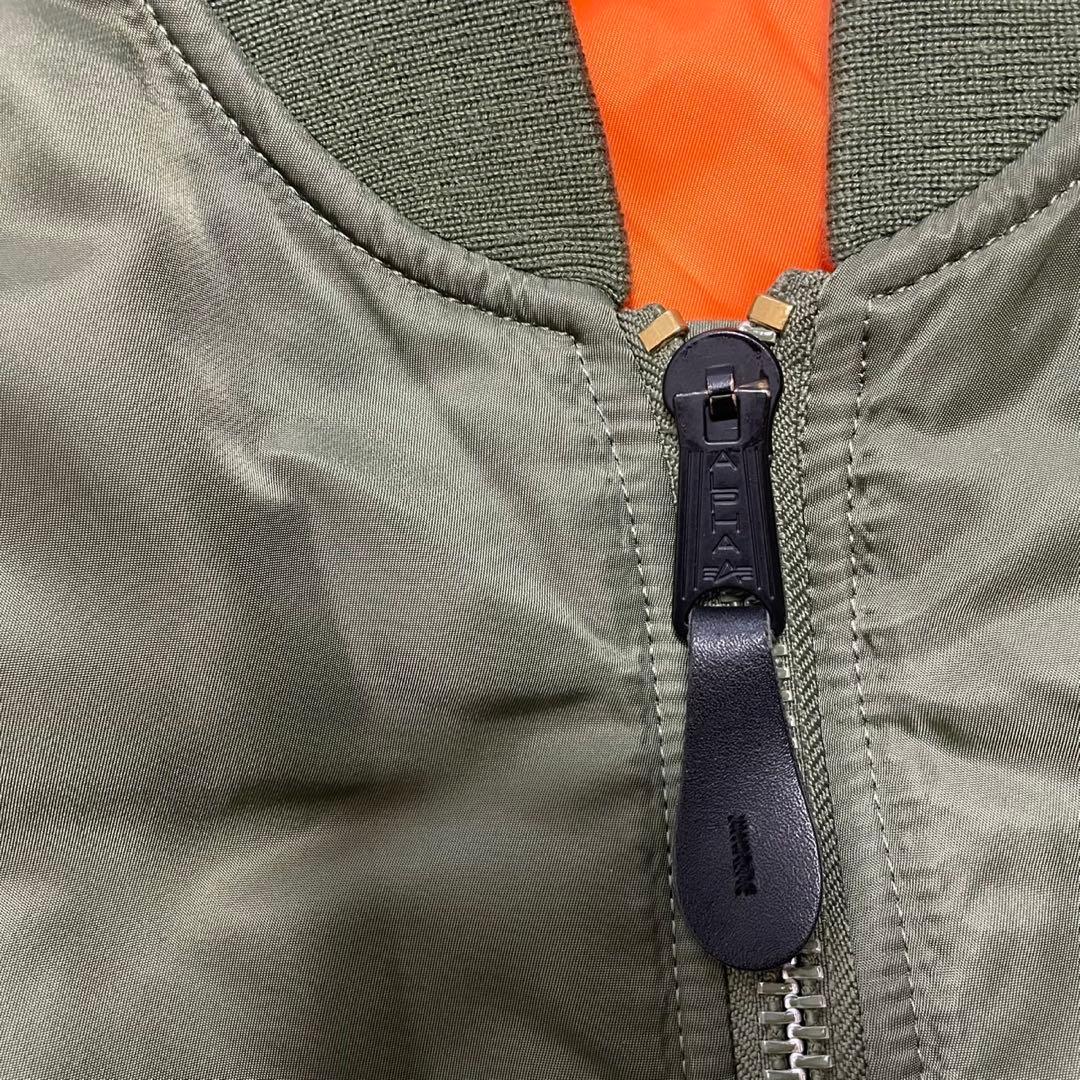 ALPHA INDUSTRIES ma1 リバーシブル　Mサイズ　Y2K