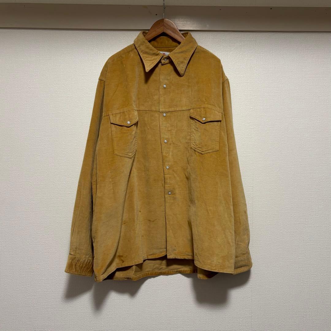 70s〜 Neiman Marcus コーデュロイウエスタンシャツ