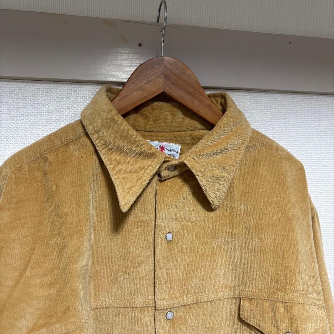 70s〜 Neiman Marcus コーデュロイウエスタンシャツ