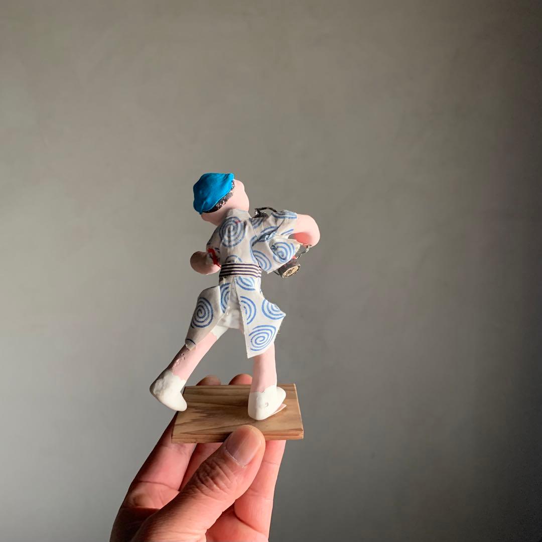 博多人形 昭和30年代 郷土人形 津屋崎人形 古道具 アンティーク 民芸