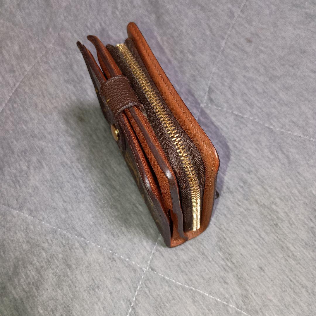 正規品 ルイヴィトン モノグラム コンパクトジップ 二つ折り財布