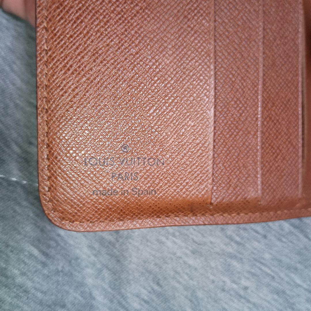 正規品 ルイヴィトン モノグラム コンパクトジップ 二つ折り財布