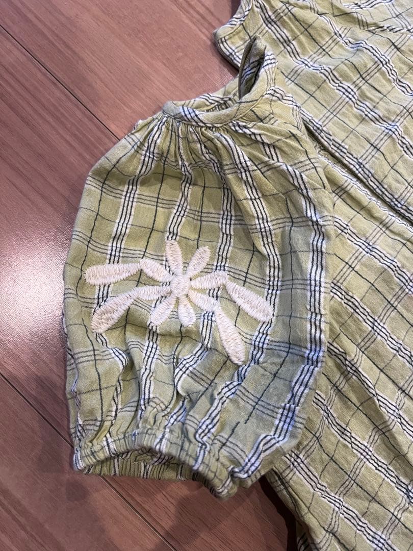 極美品 アポリナ キッズ 5-7 Y apolina kids ワンピース