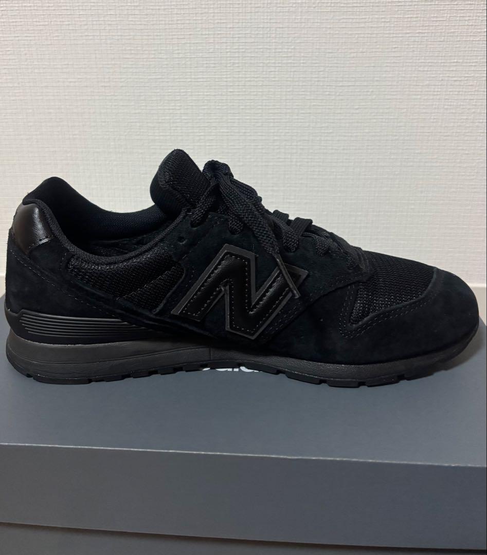 【美品】New Balance CM996CS2 ブラック　スニーカー　23.5