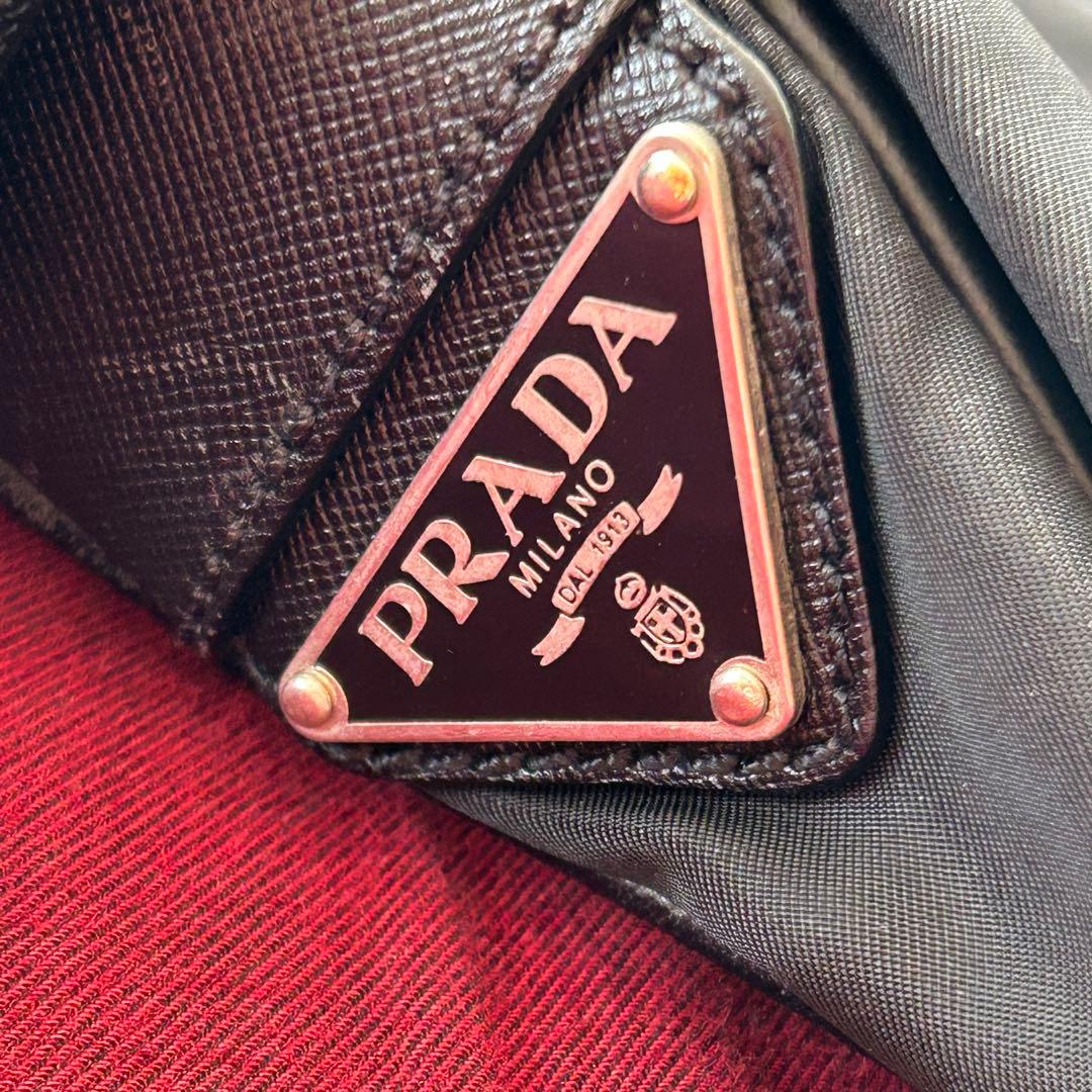 PRADA プラダ メッセンジャーバッグ ナイロン 黒
