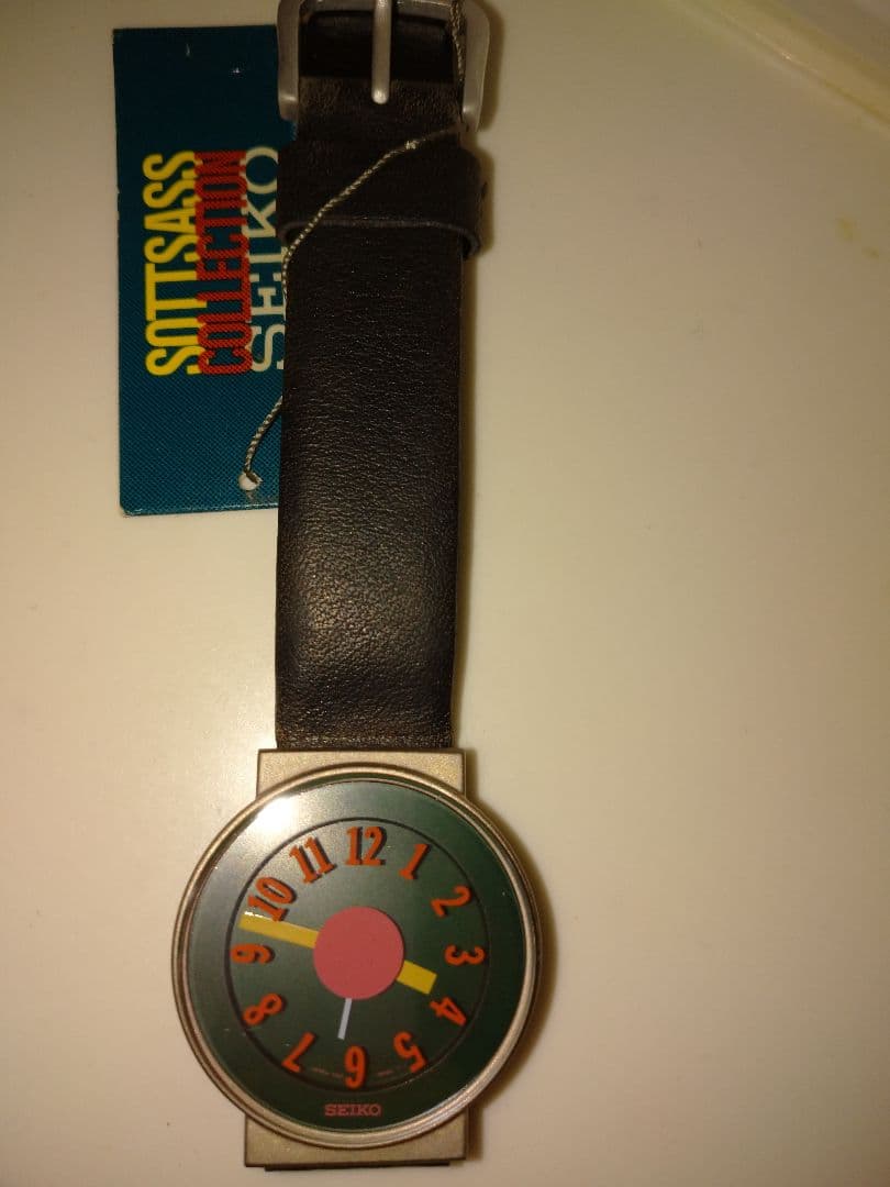 【激レア】SEIKO×SOTTSASS コラボウォッチ