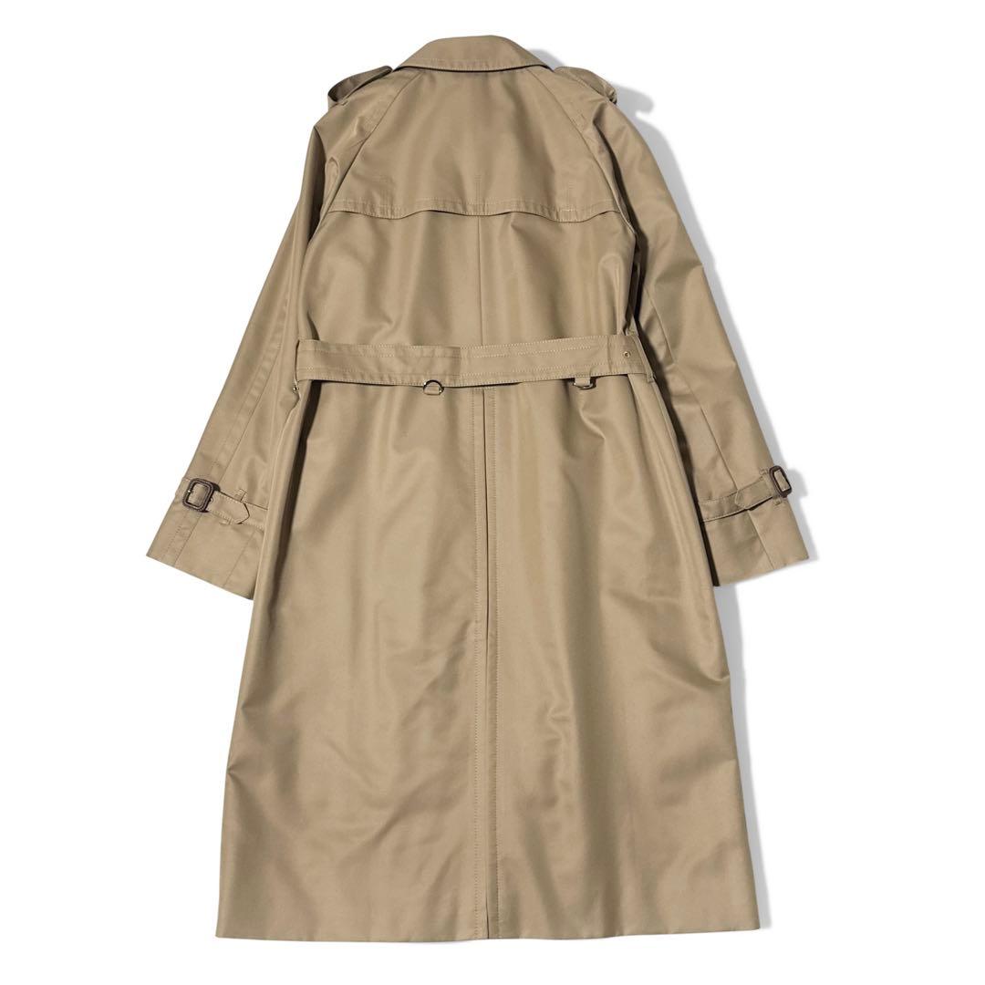 極美品✨️￥15万　アクアスキュータム　ベーシック トレンチコート ハニーベージュ