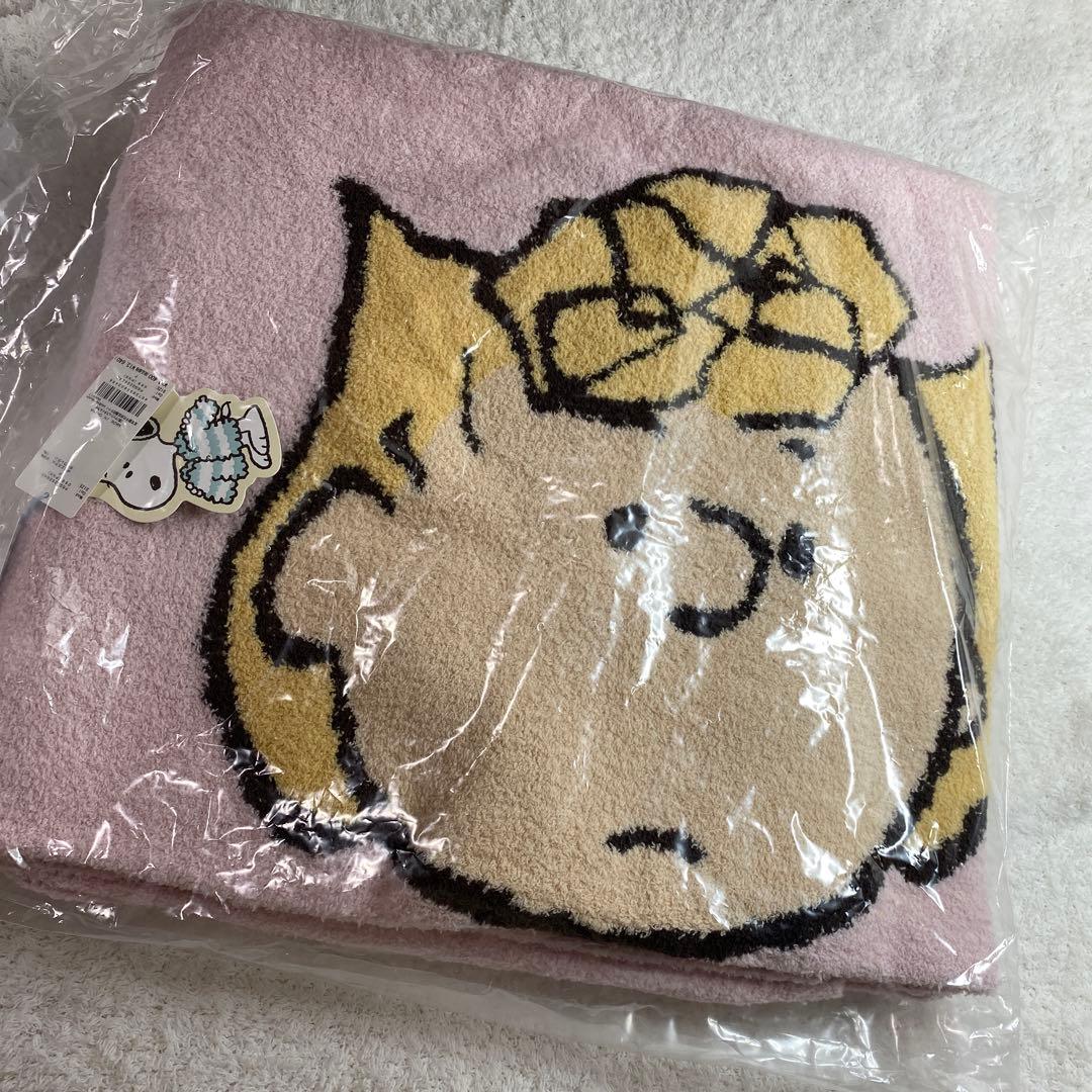 新品＊美品　gelato pique × PEANUTS ジャガードマルチカバー